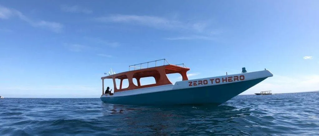 Private snorkeling boat