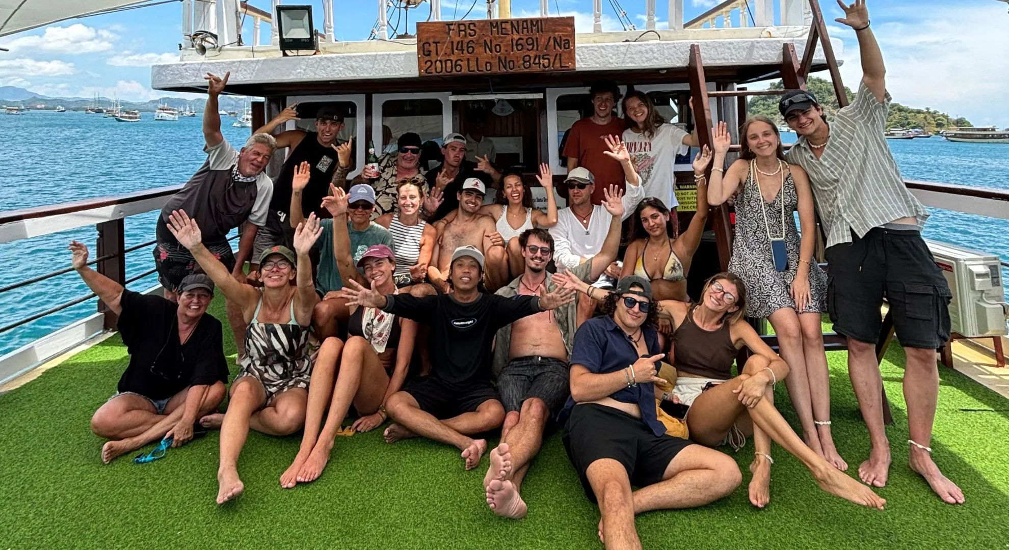 Gili to Komodo National park sailing trip